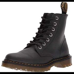 Dr. Marten’s Luana Black Leather Combat Boots